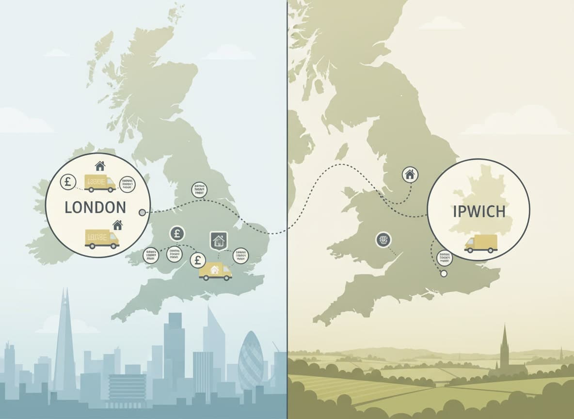 What Does an Ipswich to London Move Really Cost in 2025?