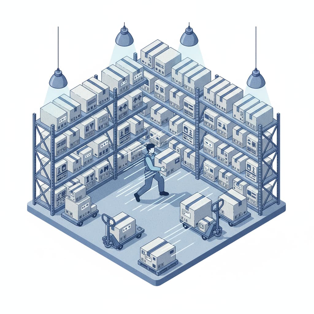 New Dawn Movers storage crew loading sealed containers